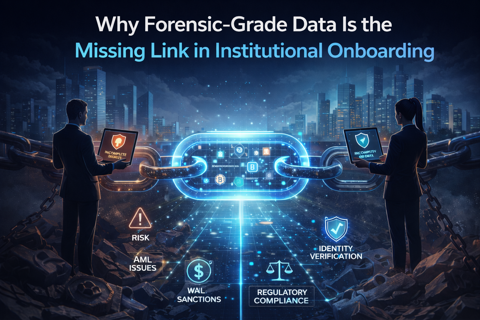 Why Forensic-Grade Data is the Missing Link in Institutional Onboarding